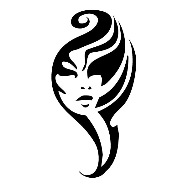 Autocollant / Sticker personnage femme