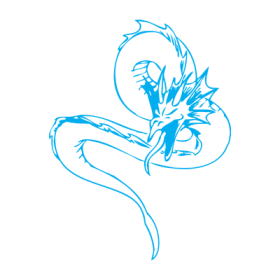 Autocollant / Sticker Dragon
