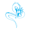 Autocollant / Sticker Dragon